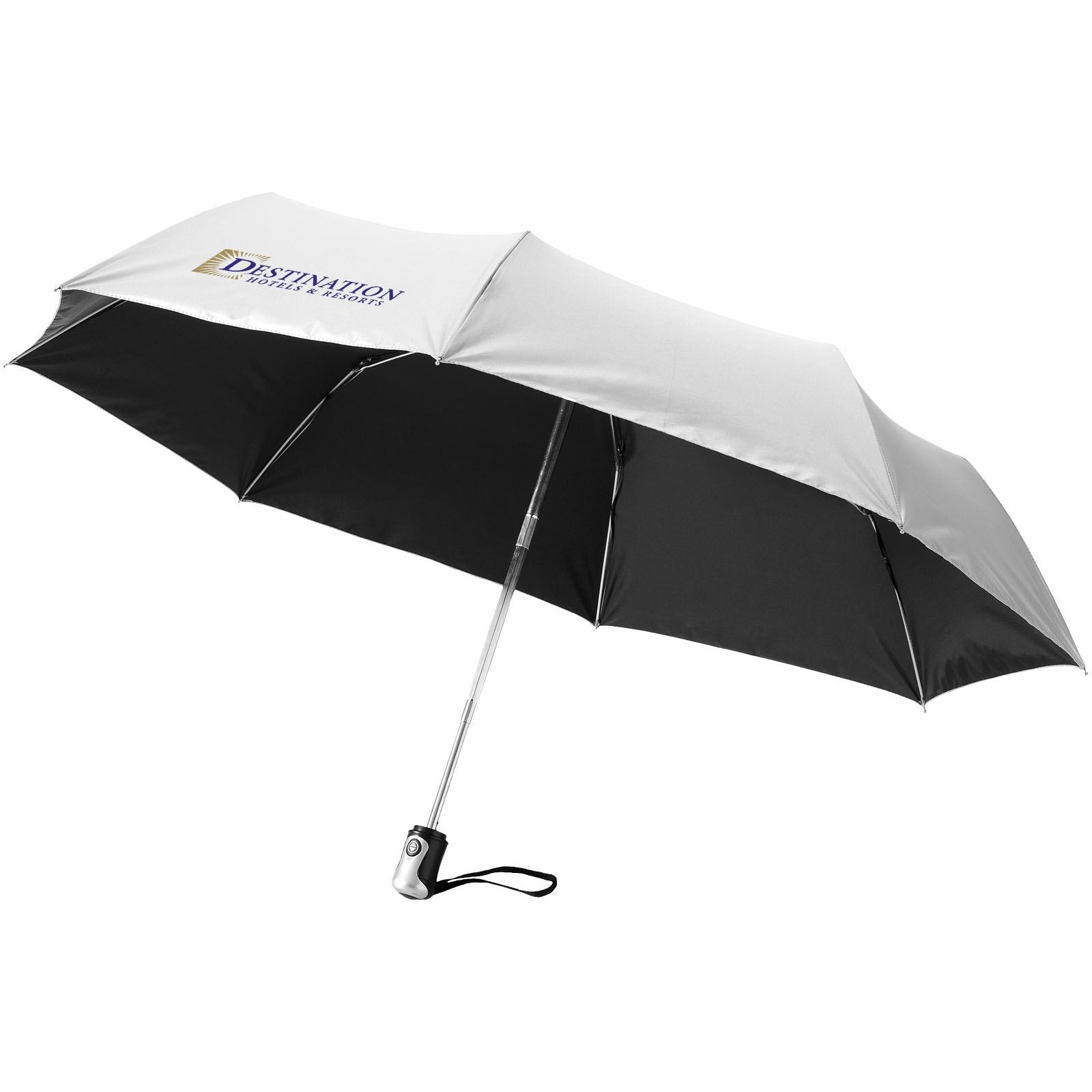 Parapluie 21.5" 3 sections ouverture fermeture automatique Alex 39