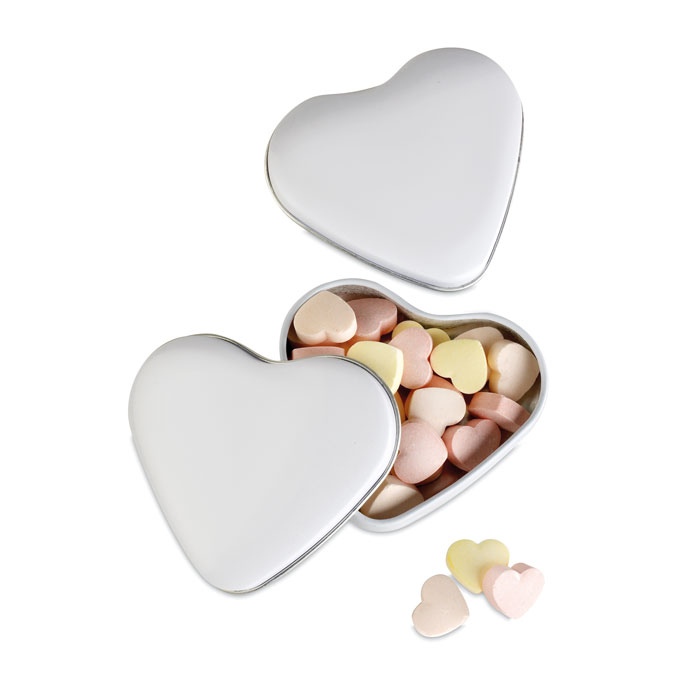 Boîte coeur avec bonbons - LOVEMINT 3