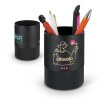 POT A CRAYONS PLASTIQUE RECYCLE NOIR