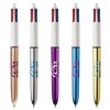 BIC stylo publicitaire 4 couleurs mtallis brillant