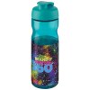 Bouteille de sport H2O Active® Base 650ml avec couvercle à clapet