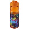 Bouteille de sport H2O Active® Base 650ml avec couvercle à clapet