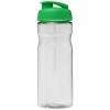 Bouteille de sport H2O Active® Base 650ml avec couvercle à clapet