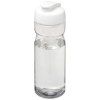 Bouteille de sport H2O Active® Base 650ml avec couvercle à clapet