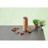 NATUREL. Bouteille thermos en bambou et acier inoxydable (90 % recyclé) 430 mL