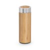 NATUREL. Bouteille thermos en bambou et acier inoxydable (90 % recyclé) 430 mL