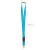 WIDE LANY - Lanyard crochet métal 25mm