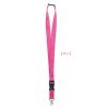WIDE LANY - Lanyard crochet métal 25mm