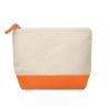 KLEUREN - Trousse en coton bicolore