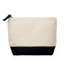 KLEUREN - Trousse en coton bicolore