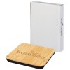 Socle de charge sans fil de 5 W en bambou et tissu Leaf