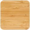 Socle de charge sans fil de 5 W en bambou et tissu Leaf