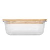 Boîte à déjeuner ROSILI M, avec couvercle en bambou: capacité env. 350 ml
