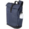 Sac à dos Libra recyclé GRS avec rabat enroulable pour ordinateur portable de 15,6" 12L
