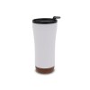 Mug double paroi avec base en liège 480ml