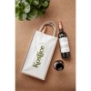 Jute Canvas Double Wine Bag sac à vin