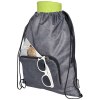 Sac pliable 7 L recyclé avec cordon de serrage Ash