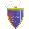 Attache réfléchissante en PVC en forme de badge H-12 RFX™