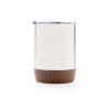 Petite tasse à café en liège et acier recyclé RCS