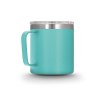 MUG ISOTHERME DOUBLE PAROI INOX AVEC COUVERCLE