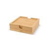 Set de sous-verres en bambou (4 pièces)