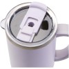 Mug Sydney 1200 ml double paroi certifié RCS avec isolation par le vide et couche de cuivre avec paille