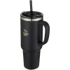 Mug Sydney 1200 ml double paroi certifié RCS avec isolation par le vide et couche de cuivre avec paille