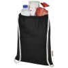 Sac avec cordon Oregon en coton recyclé 140 g/m² certifié GRS