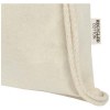 Sac avec cordon Oregon en coton recyclé 140 g/m² certifié GRS