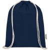 Sac avec cordon Oregon en coton recyclé 140 g/m² certifié GRS