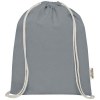 Sac avec cordon Oregon en coton recyclé 140 g/m² certifié GRS