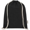 Sac avec cordon Oregon en coton recyclé 140 g/m² certifié GRS
