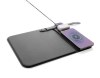 Tapis de souris chargeur 15W 3 en 1 en PU RCS Swiss peak