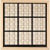 Jeu de sudoku en bois Christa