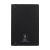 Bamboo Journal Naked Spine Notebook Black A5