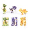 DINOSAURUS. Puzzle 3D en papier et EVA en forme de dinosaure