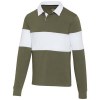 Sweatshirt de rugbyen coton organique Clyde unisexe