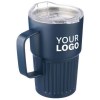 Mug nomade double paroi en acier inoxydable recyclé de 450 ml Calo