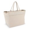 Sac fourre-tout en coton avec fermeture éclair OEKO-TEX® 39 x 24 x 34cm 320g/m².